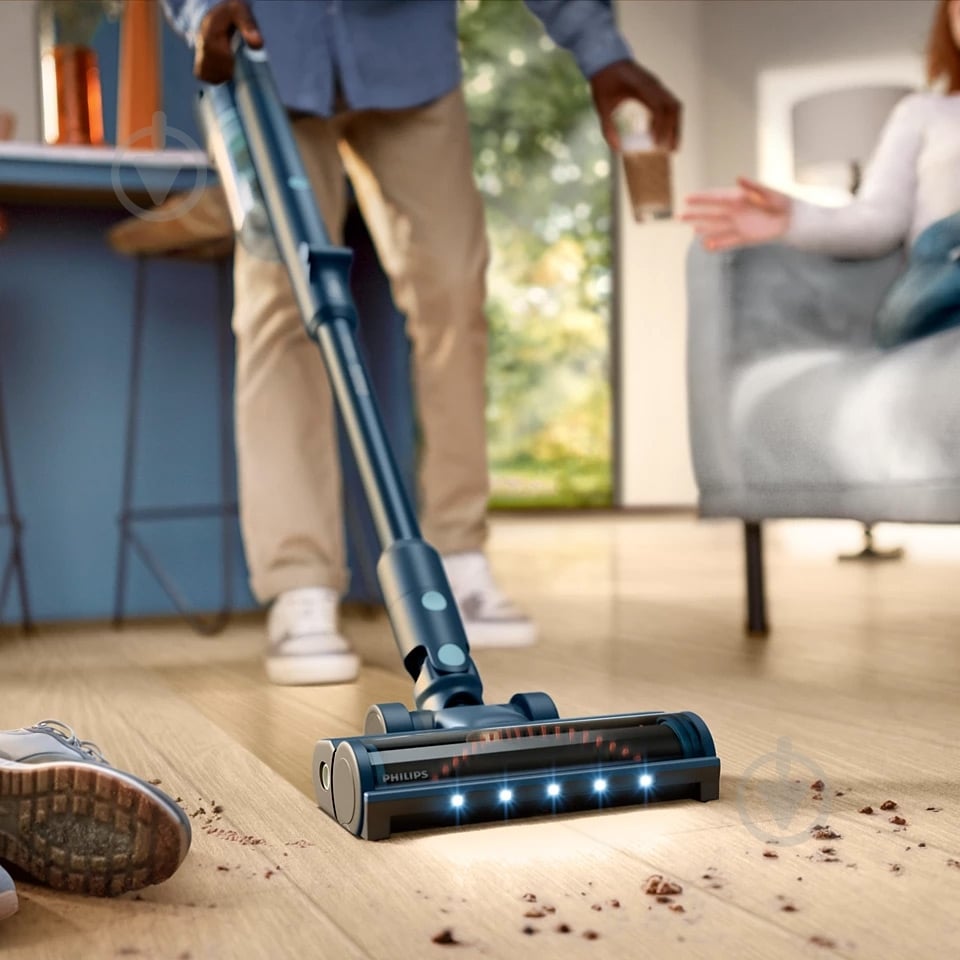 Пилосос акумуляторний Philips 5000 series Flex XC5244/10 blue - фото 20