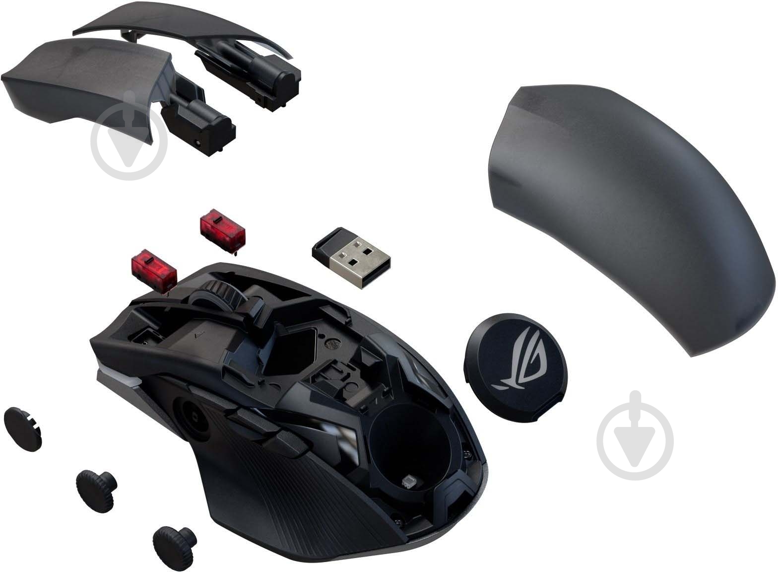 Мышь Asus ROG Chakram X Origin black (90MP02N1-BMUA00) - фото 8