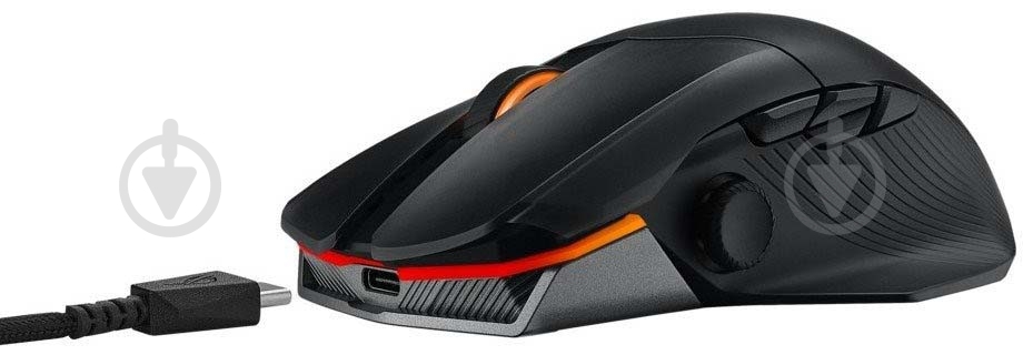 Мышь Asus ROG Chakram X Origin black (90MP02N1-BMUA00) - фото 3