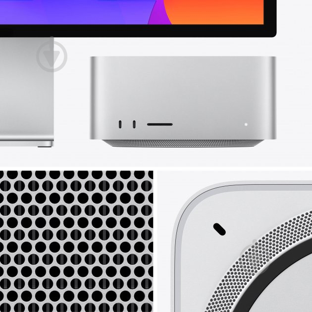 Комп'ютер Apple Mac Studio M1 Ultra (MJMW3UA/A) silver - фото 5 Комп'ютер Apple Mac Studio M1 Ultra (MJMW3UA/A) silver - фото 5