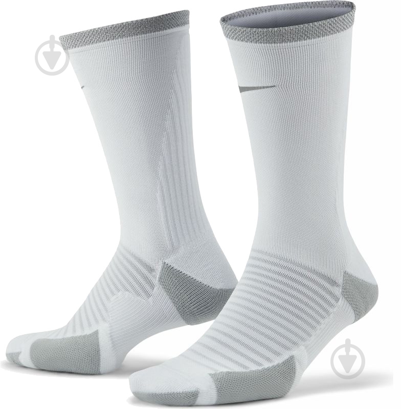 Шкарпетки Nike Spark Cushioned Crew CU7200-100 р.47-50 сірий із білим 1 шт. - фото 1