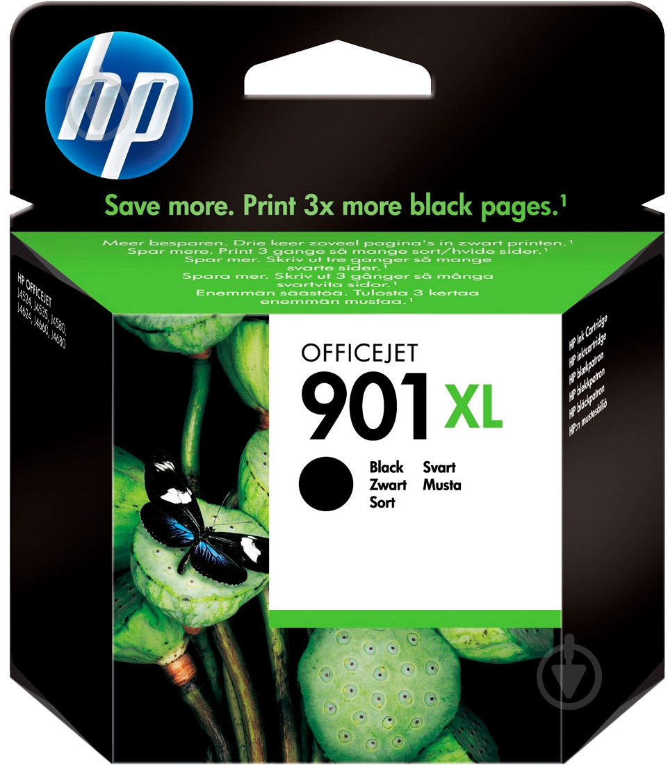 Картридж HP 901XL CC654AE black - фото 1