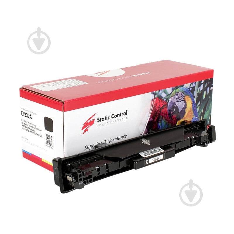 Картридж лазерный Static Control Parrot совместимый для HP CF232A (32A) black - фото 1 Картридж лазерный Static Control Parrot совместимый для HP CF232A (32A) black - фото 1