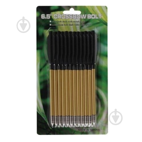 Стріла для пістолетного арбалета Man Kung MK-AL, алюміній к:золотий - фото 1