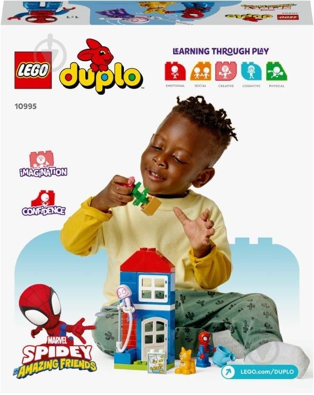Конструктор LEGO DUPLO Дом Человека-паука 10995 - фото 2 Конструктор LEGO DUPLO Дом Человека-паука 10995 - фото 2