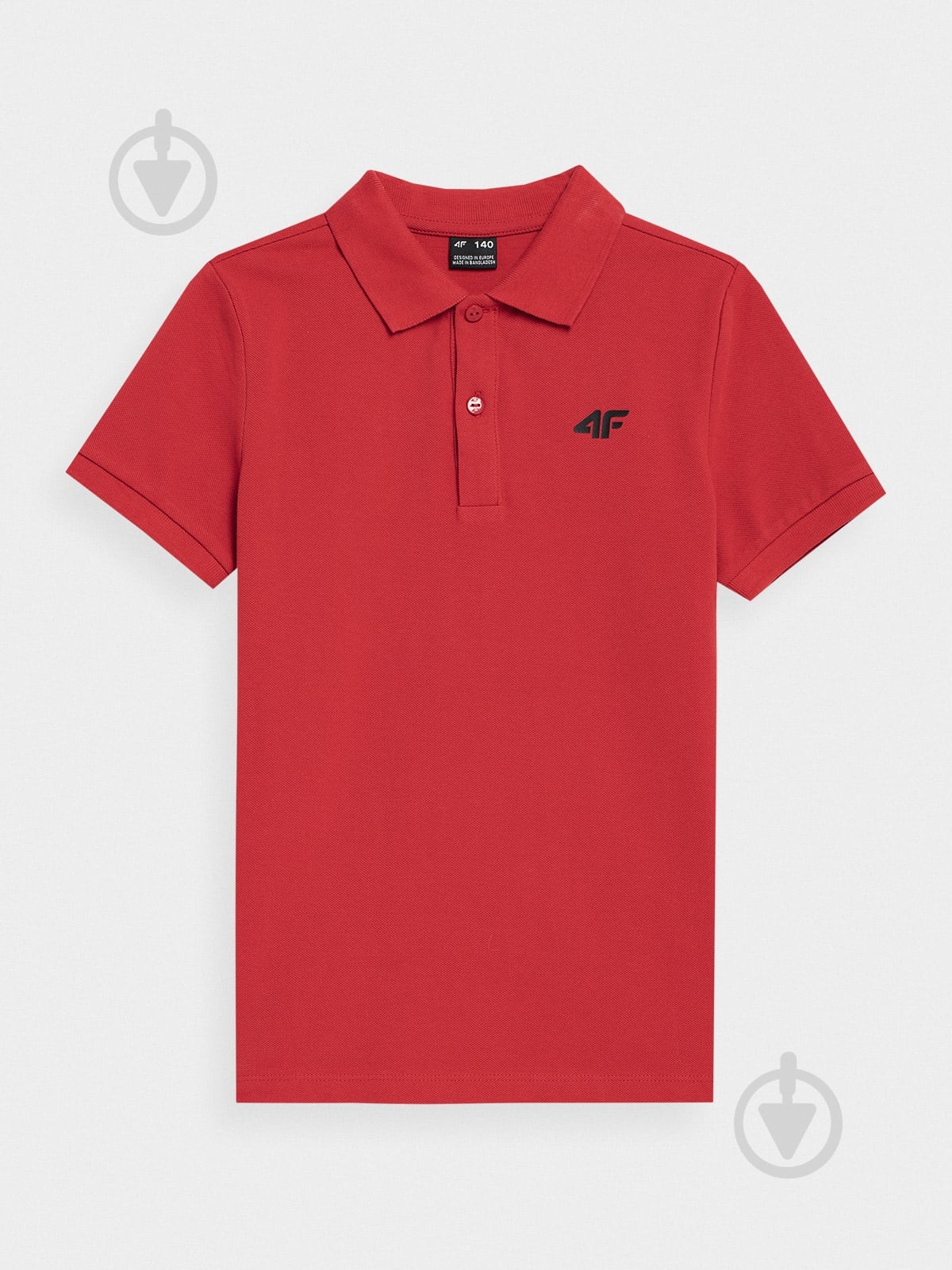 Поло 4F TSHIRT M295 SS23 4FJSS23TTSHM295-62S красный - фото 1 Поло 4F TSHIRT M295 SS23 4FJSS23TTSHM295-62S красный - фото 1