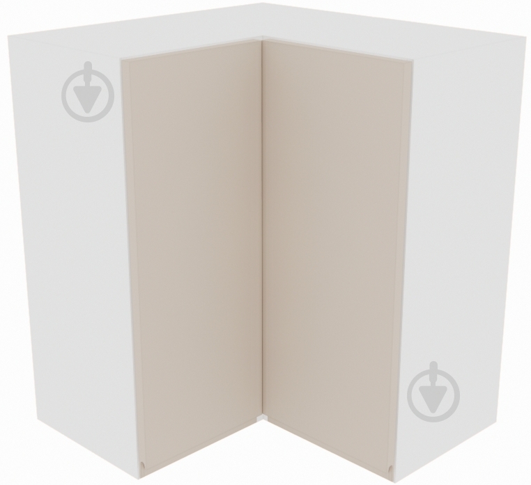 Шкаф Влада (В 60х60 прямой (720)левая) пломбир/белый - фото 1 Шкаф Влада (В 60х60 прямой (720)левая) пломбир/белый - фото 1