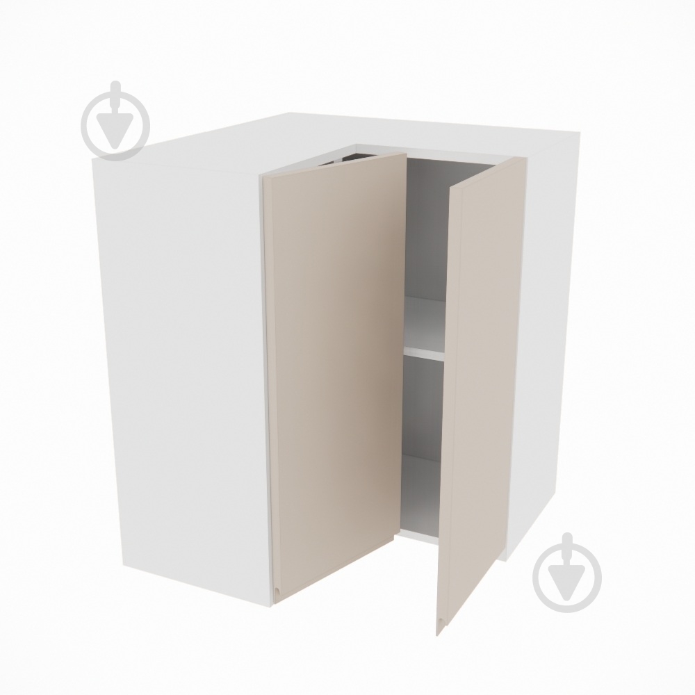 Шкаф Влада (В 60х60 прямой (720)правая) пломбир/белый - фото 2