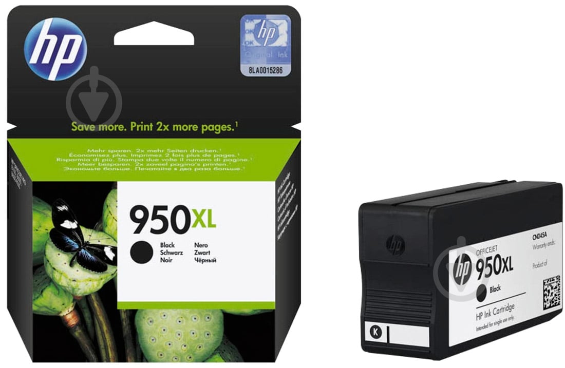 Картридж HP 950XL CN045AE black - фото 1 Картридж HP 950XL CN045AE black - фото 1