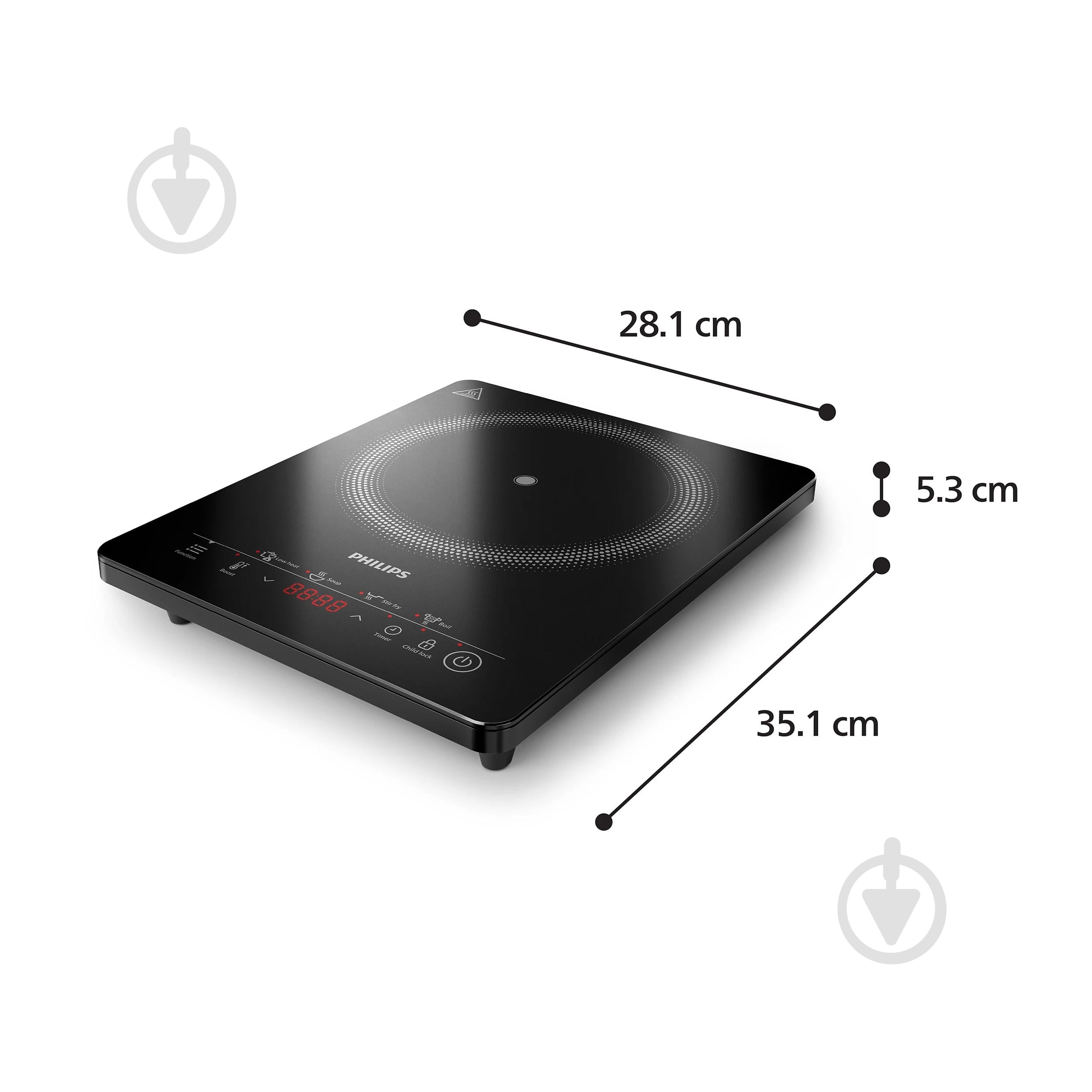 Плита индукционная настольная Philips HD5830/90 - фото 4 Плита индукционная настольная Philips HD5830/90 - фото 4