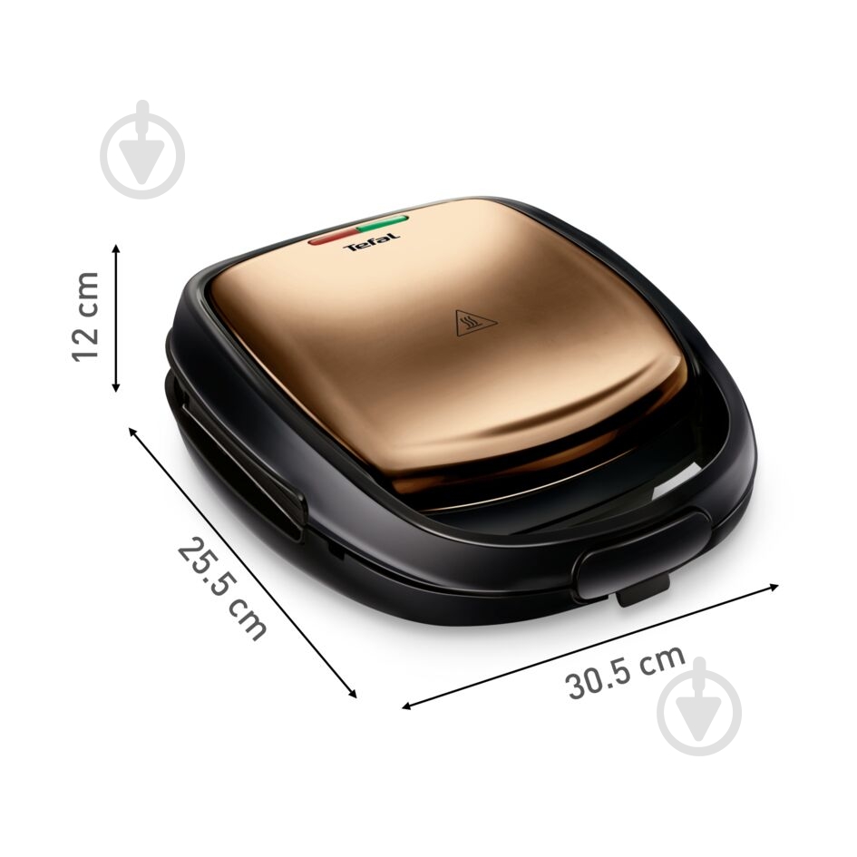 Сэндвичница Tefal Snack Time Coppertinto SW341G10 - фото 3 Сэндвичница Tefal Snack Time Coppertinto SW341G10 - фото 3