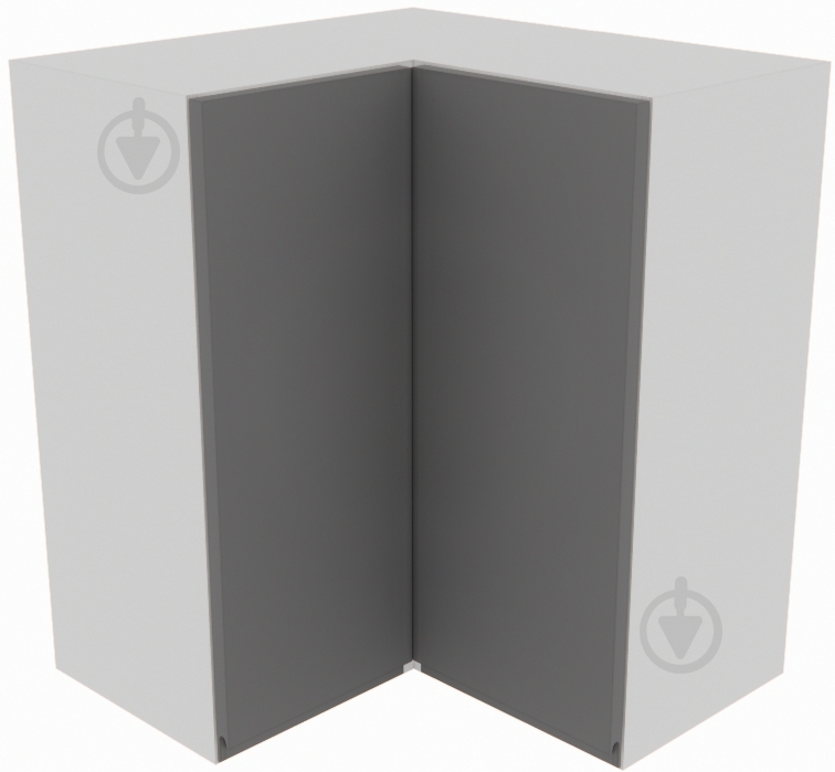 Шафа Влада (В 60х60 прямий (720)права) графіт/попелястий - фото 1 Шафа Влада (В 60х60 прямий (720)права) графіт/попелястий - фото 1