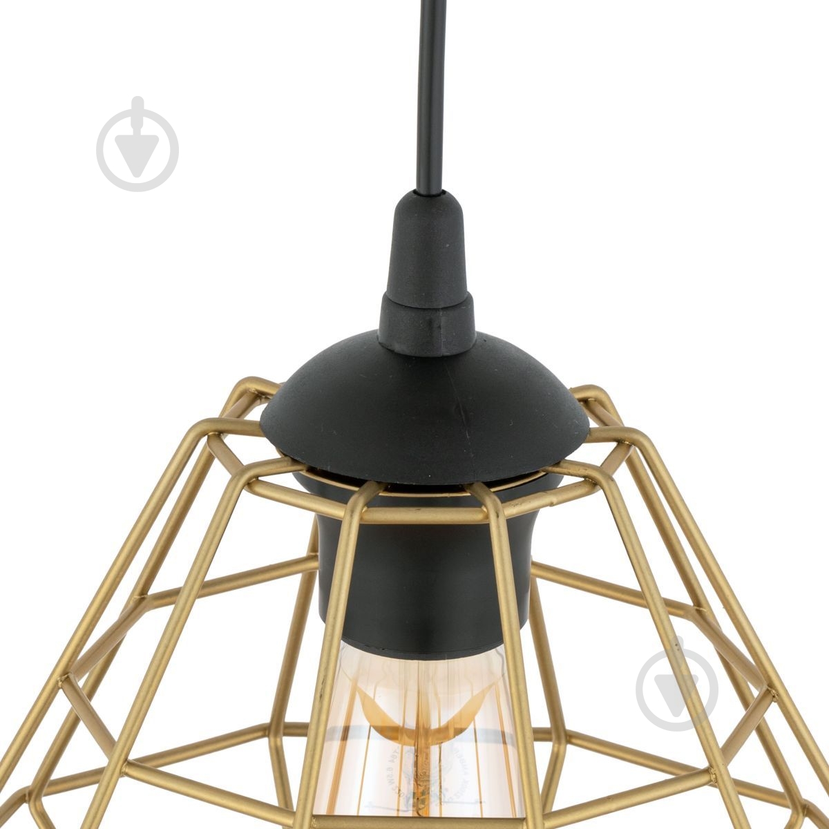 ВИТРИНА! Подвес LIGHT SET DIAMOND 4640 1x15 Вт /E27 черный/золото - фото 6 ВИТРИНА! Подвес LIGHT SET DIAMOND 4640 1x15 Вт /E27 черный/золото - фото 6