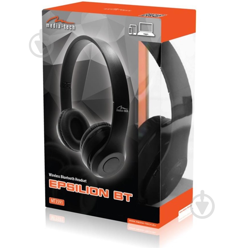 Bluetooth-гарнитура Media-Tech EPSILION BT MT3591 black (MT3591) - фото 6 Bluetooth-гарнитура Media-Tech EPSILION BT MT3591 black (MT3591) - фото 6