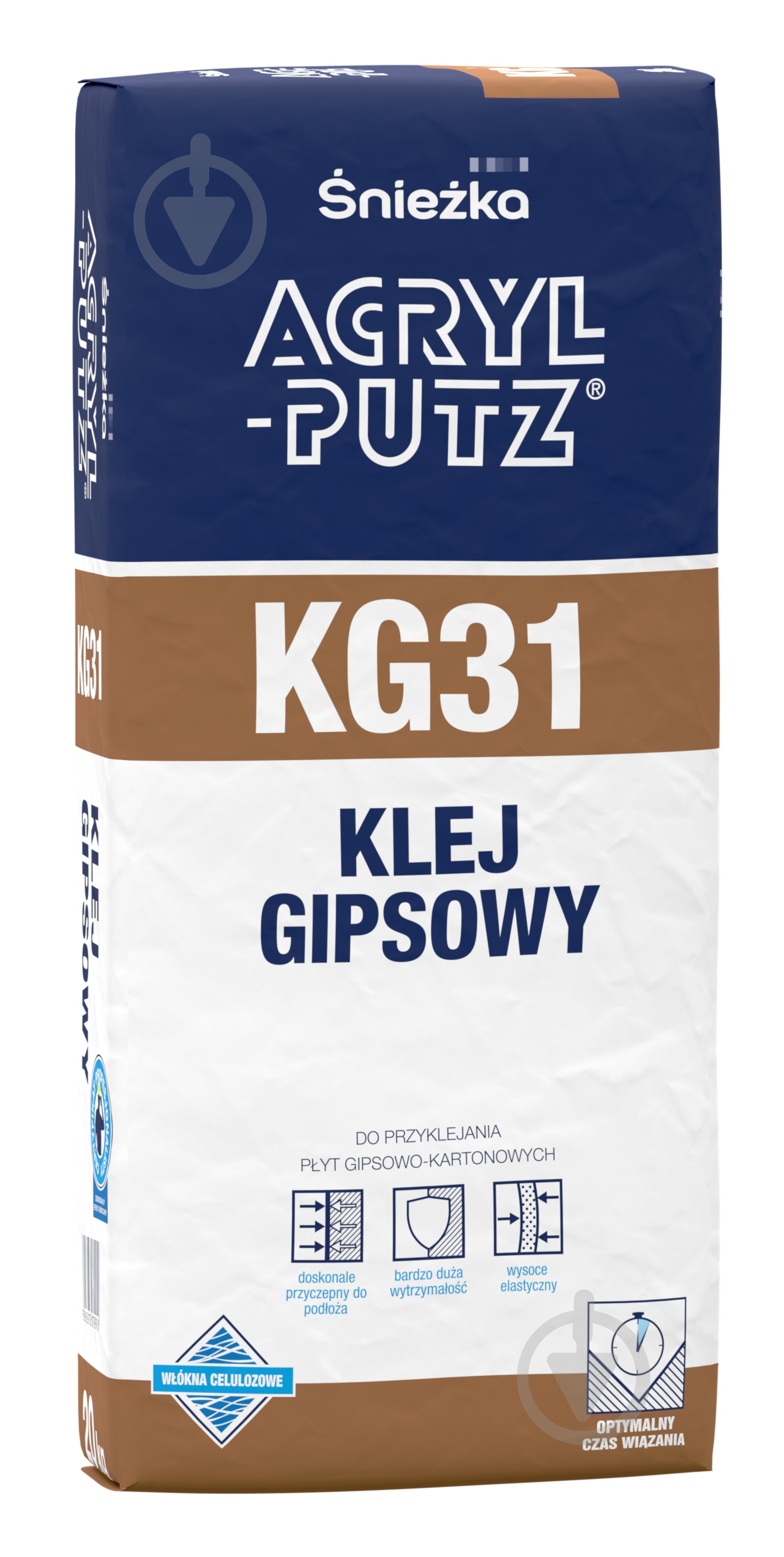 Клей для гіпсокартону ACRYL-PUTZ KG31 20 кг - фото 1