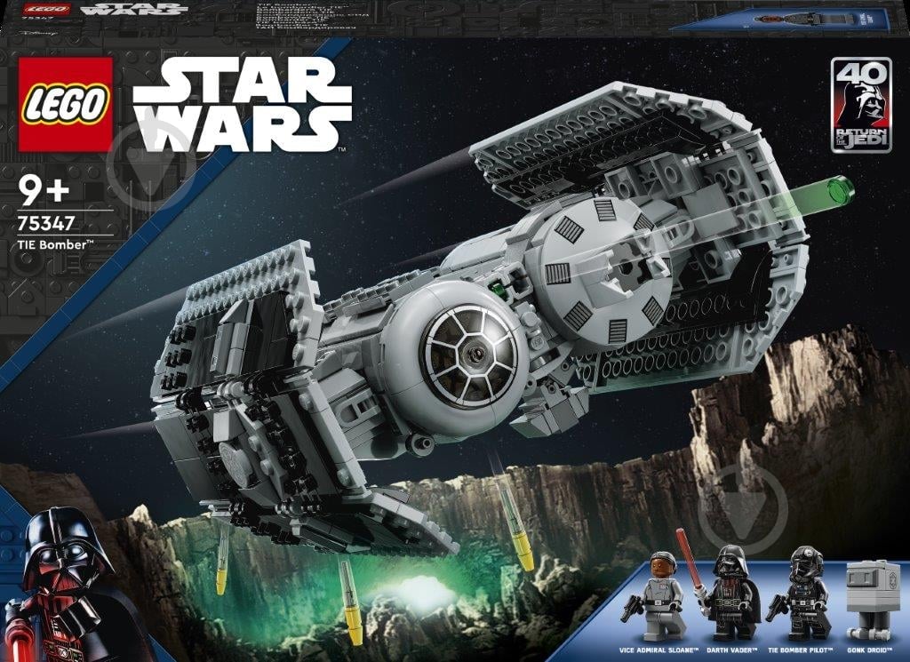 Конструктор LEGO Star Wars Бомбардировщик TIE 75347 - фото 1