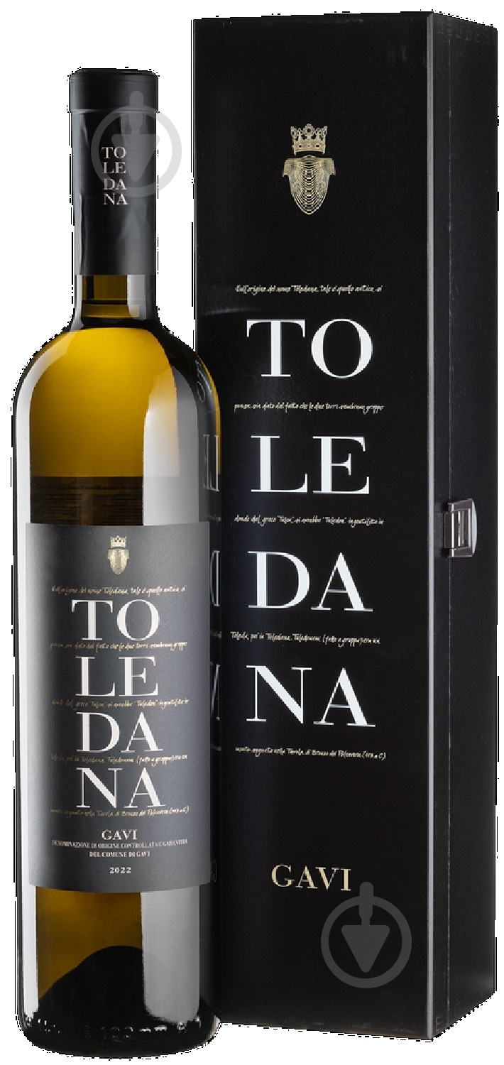 ᐉ Вино Toledana сухое белое Gavi di Gavi 0,75 л • Купить в Киеве