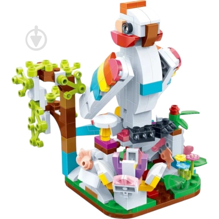 Конструктор BanBao 2в1 Папуга та єдиноріг ET613 - фото 1 Конструктор BanBao 2в1 Папуга та єдиноріг ET613 - фото 1