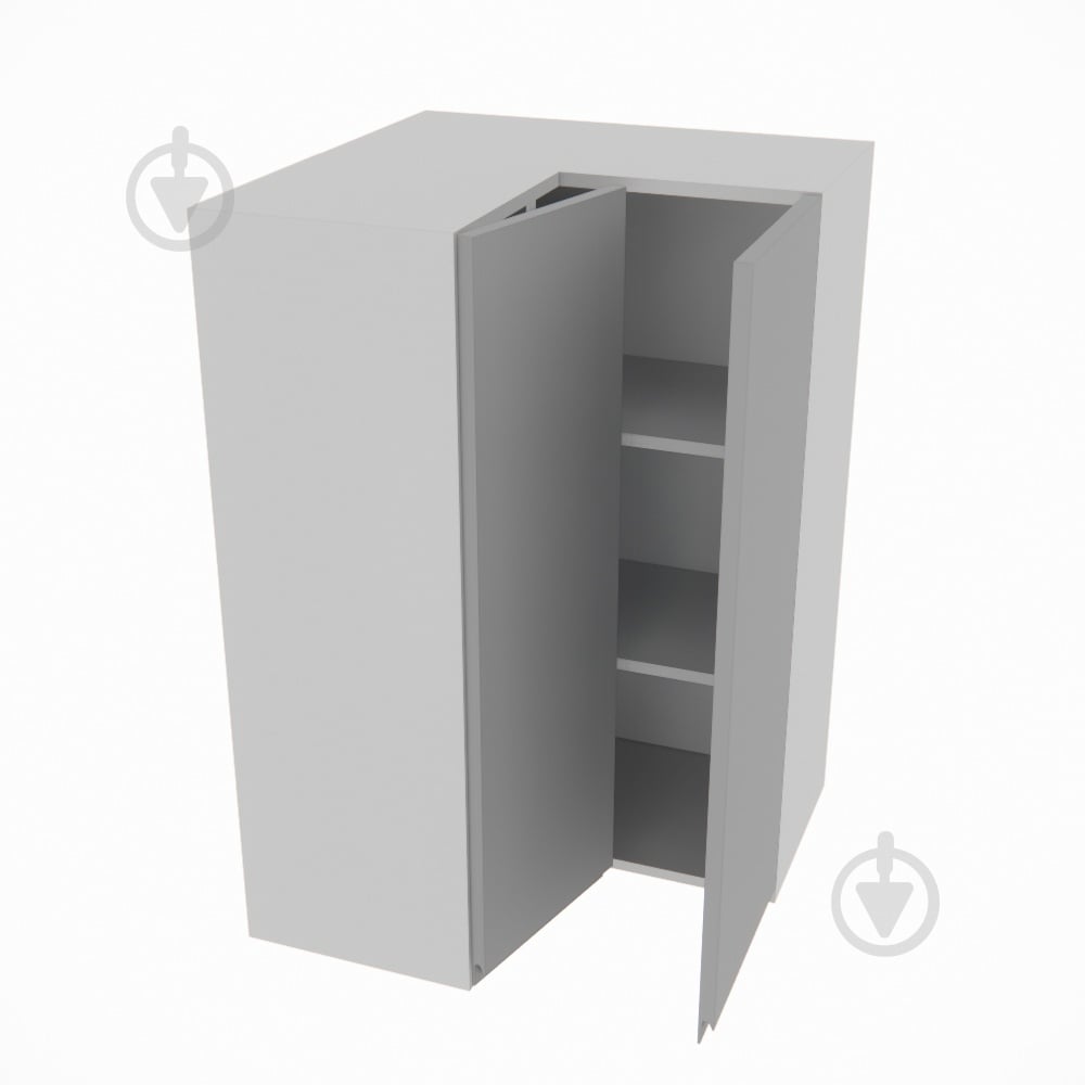 Шкаф Влада (В 60х60 прямой (920)правая) серый бархат/пепельный - фото 2 Шкаф Влада (В 60х60 прямой (920)правая) серый бархат/пепельный - фото 2