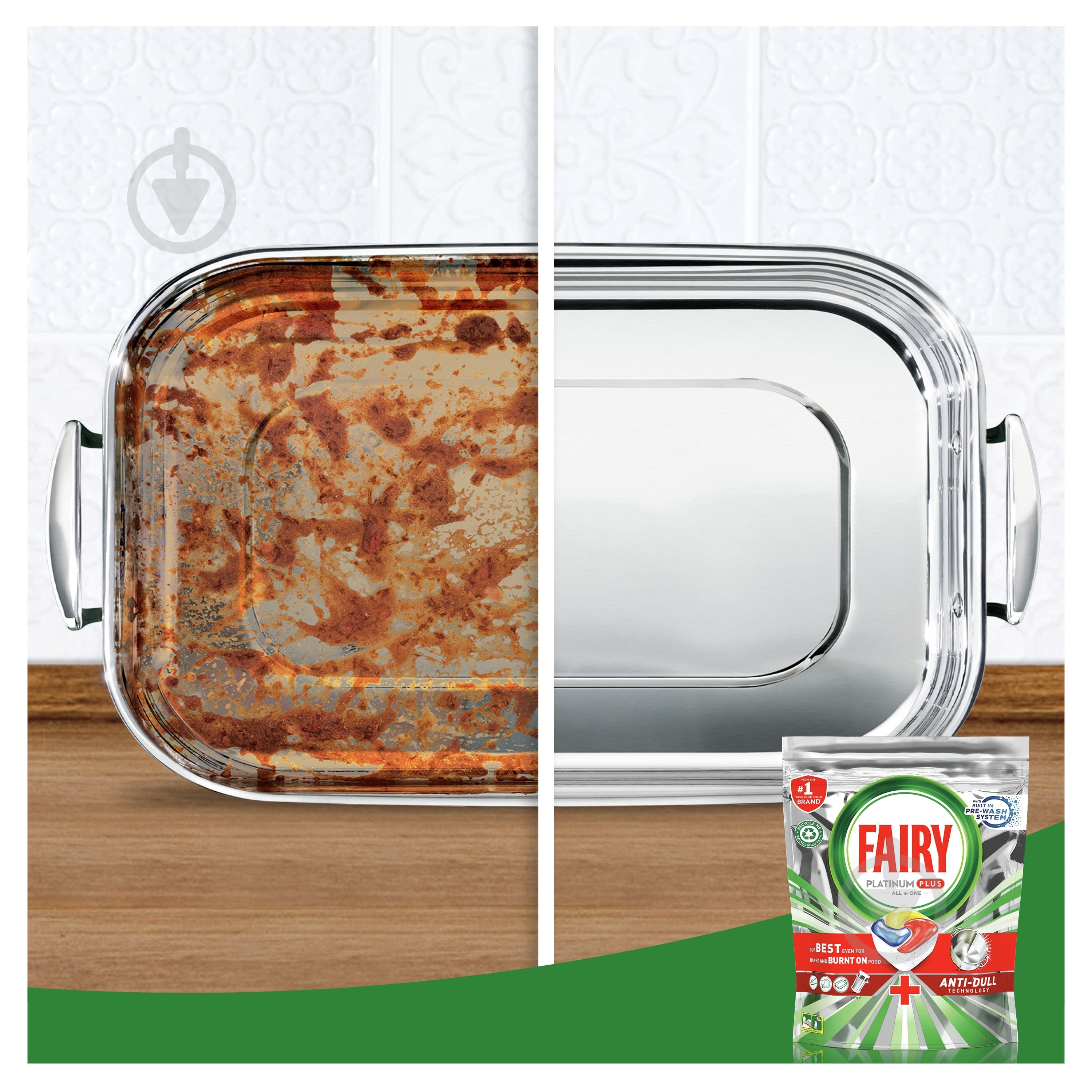 Капсули для посудомийних машин Fairy Platinum Plus All in 1 122 шт. - фото 4 Капсули для посудомийних машин Fairy Platinum Plus All in 1 122 шт. - фото 4