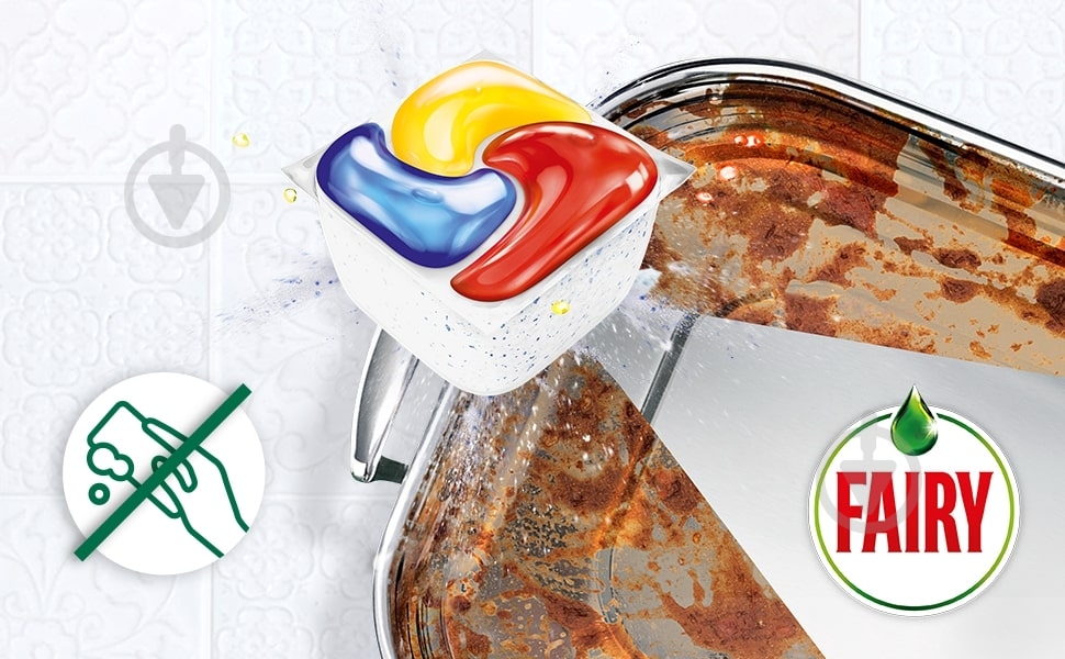 Капсули для посудомийних машин Fairy Platinum Plus All in 1 122 шт. - фото 6 Капсули для посудомийних машин Fairy Platinum Plus All in 1 122 шт. - фото 6
