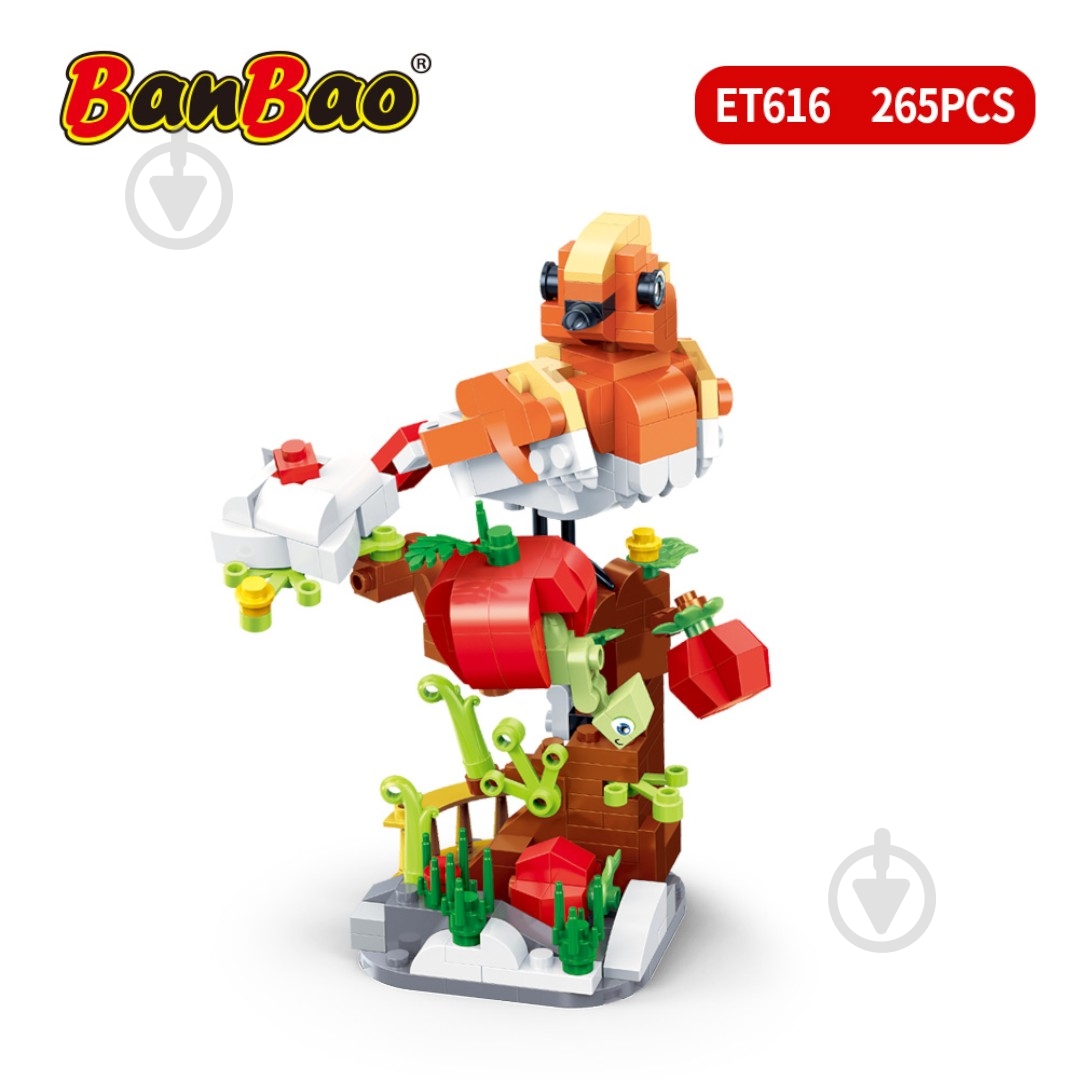 Конструктор BanBao 2в1 Вільшанка і лисичка ET616 - фото 11 Конструктор BanBao 2в1 Вільшанка і лисичка ET616 - фото 11