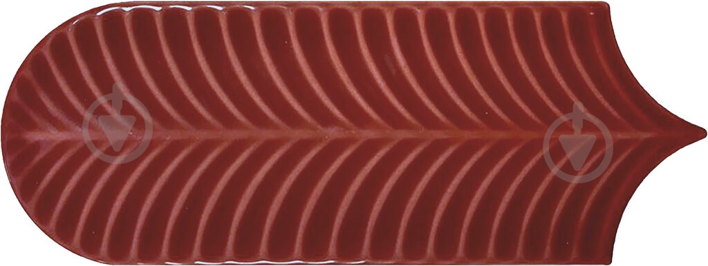 Плитка Cifre Alma Scale Garnet brillo 8x21,5 см - фото 1