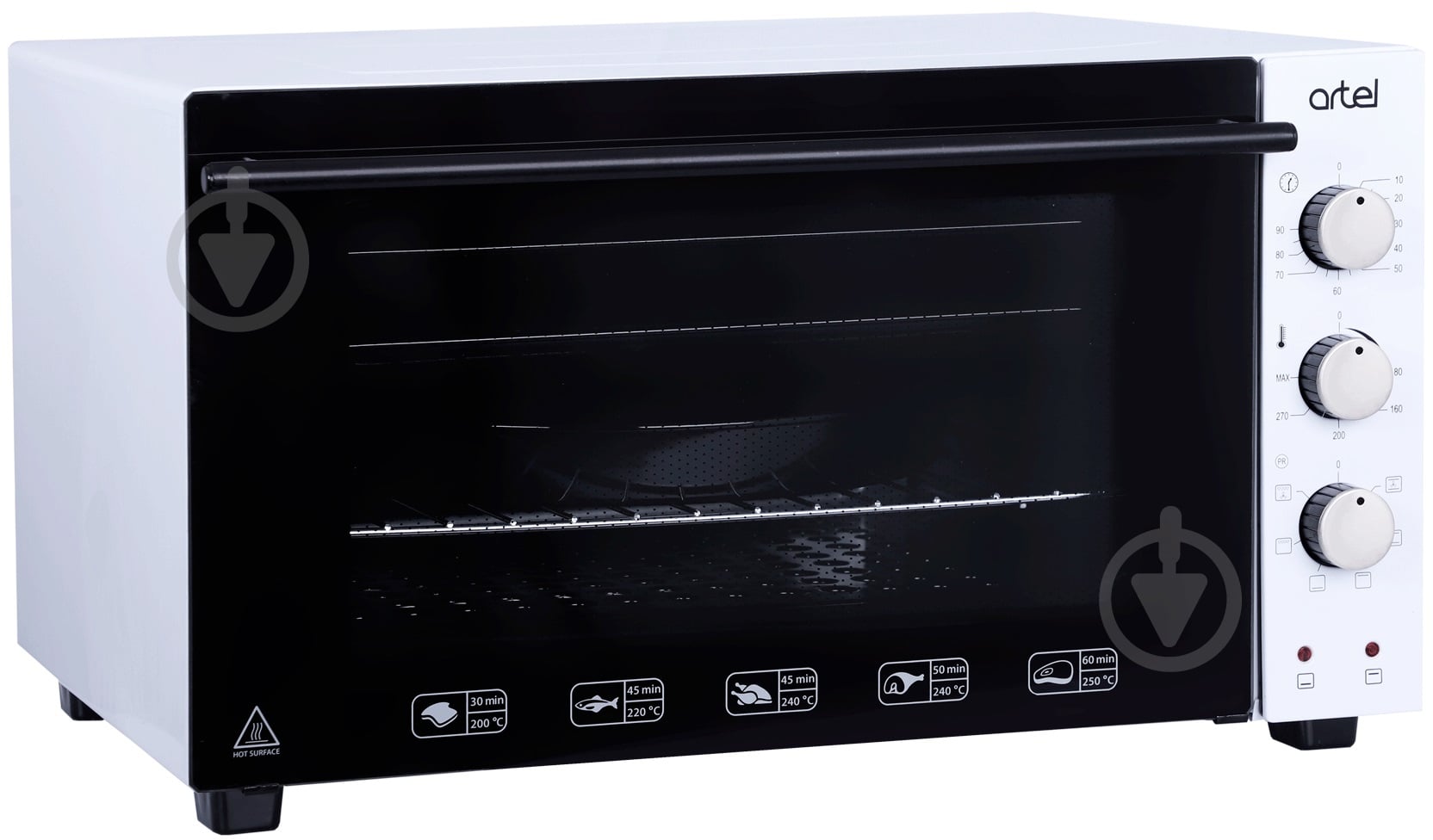Електрична піч Artel MD 4218L WHITE-WHITE-WHITE - фото 3