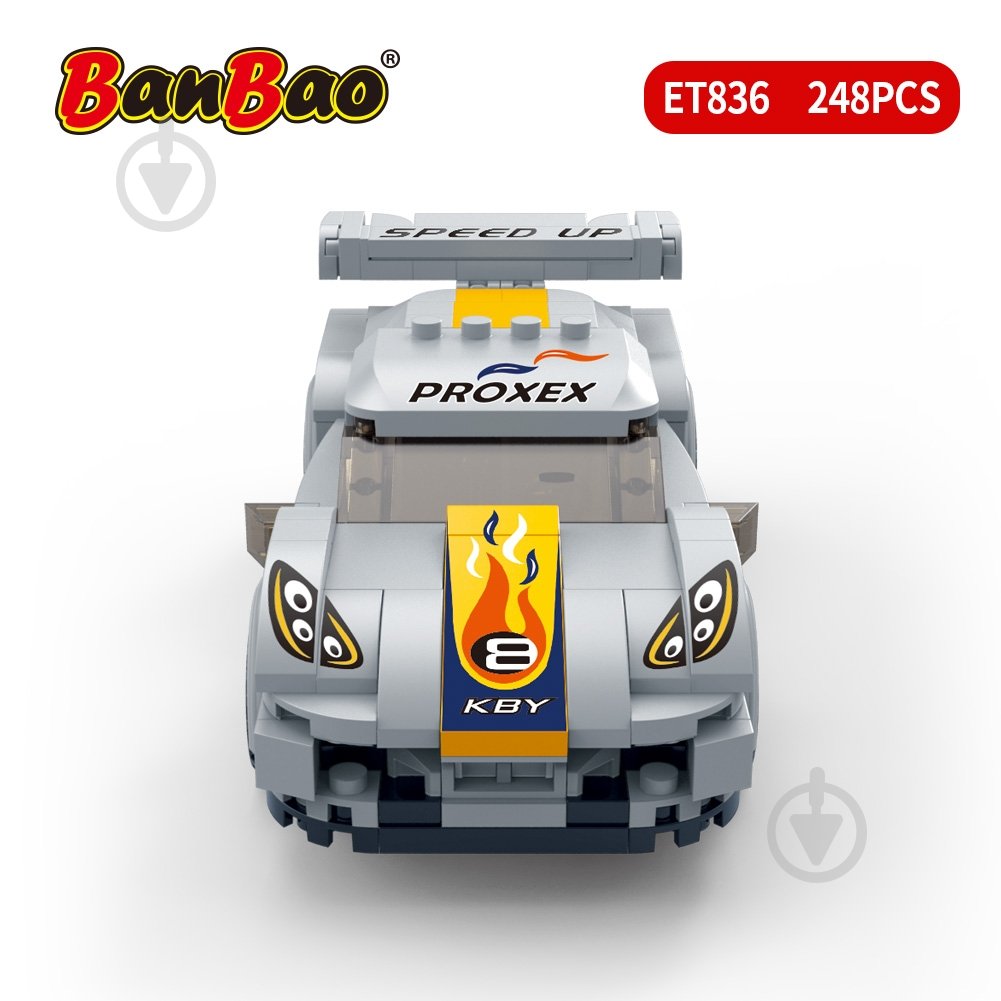 Конструктор BanBao Суперкар 918 ET836 - фото 10 Конструктор BanBao Суперкар 918 ET836 - фото 10