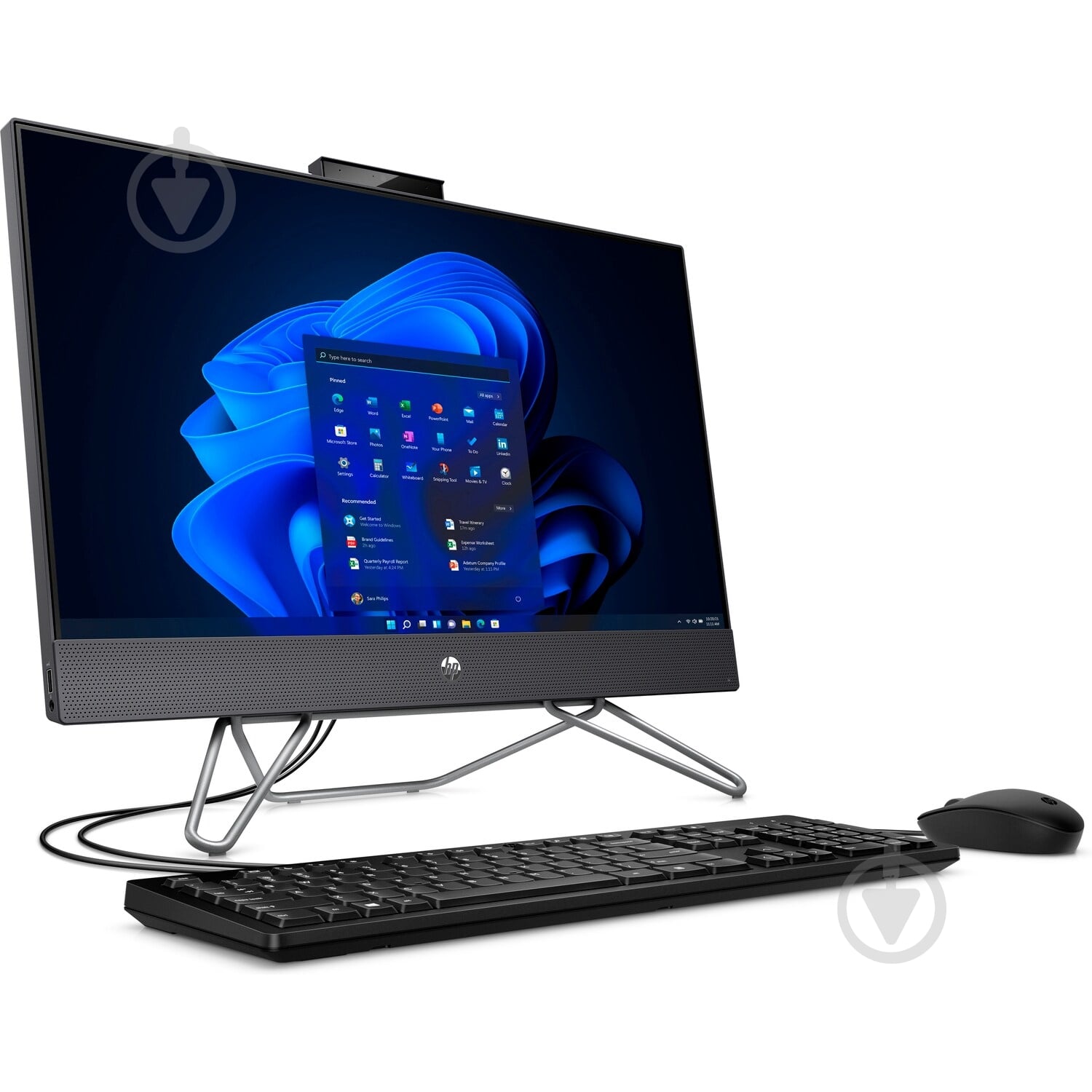 Моноблок HP ProOne 240 G9 23,8" (6B2F8EA) grey - фото 2