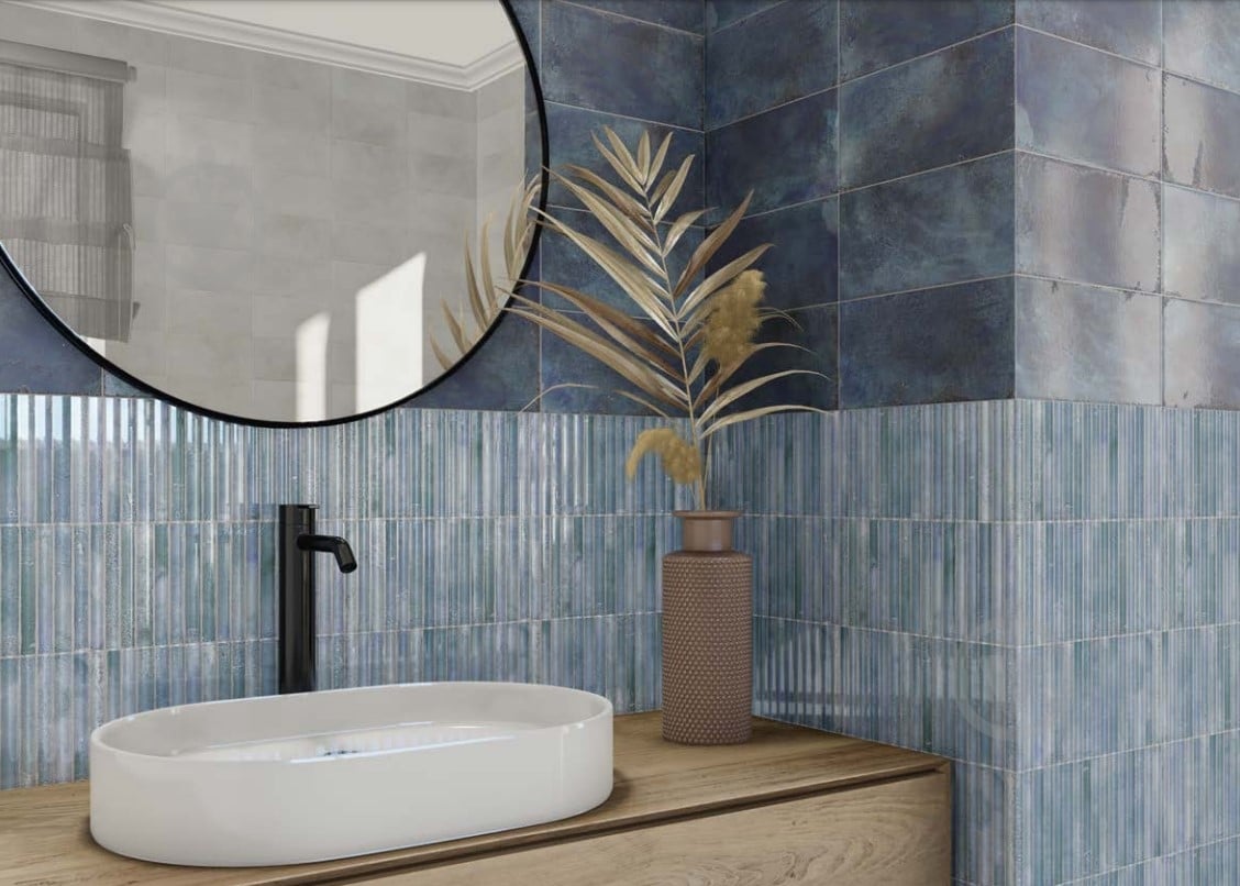Плитка Wynn Bleu 15x30 см - фото 3