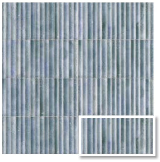 Плитка Wynn Bleu 15x30 см - фото 1