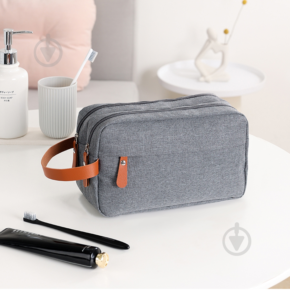 Косметичка-органайзер МВМ TH-23 GRAY - фото 2 Косметичка-органайзер МВМ TH-23 GRAY - фото 2