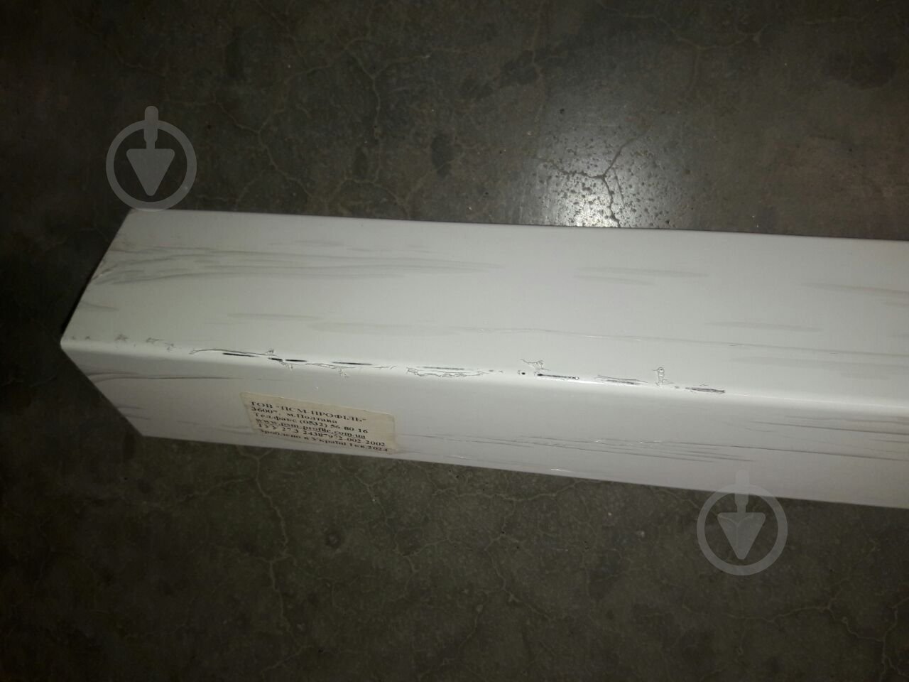 УЦЕНКА! Угол наружный PSM PROFILE RAL 9003 белый 2 м (УЦ №2487) - фото 4