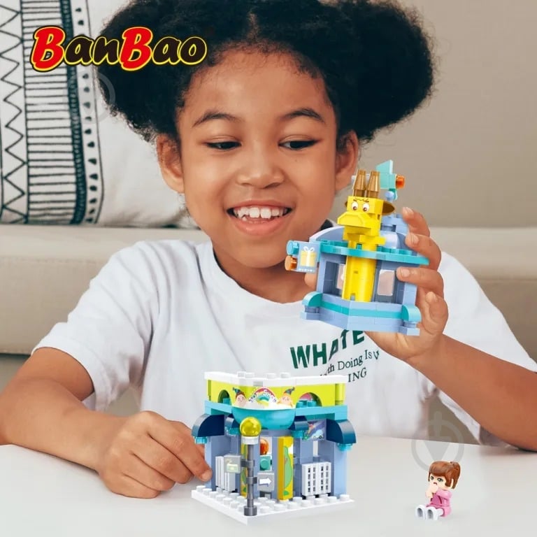 Конструктор BanBao Магазин Mini High-Street Series ET805 - фото 6