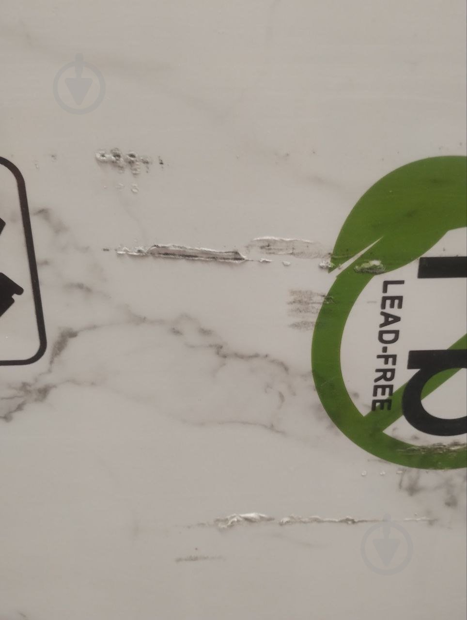 УЦЕНКА! Декоративная панель Panastone ПВХ Bianco Carrara 1220х2800х2,8 мм (PS-101) (УЦ №2487) - фото 7 УЦЕНКА! Декоративная панель Panastone ПВХ Bianco Carrara 1220х2800х2,8 мм (PS-101) (УЦ №2487) - фото 7