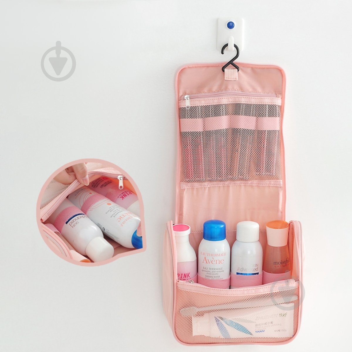 Косметичка-органайзер МВМ TH-24 PINK - фото 3 Косметичка-органайзер МВМ TH-24 PINK - фото 3