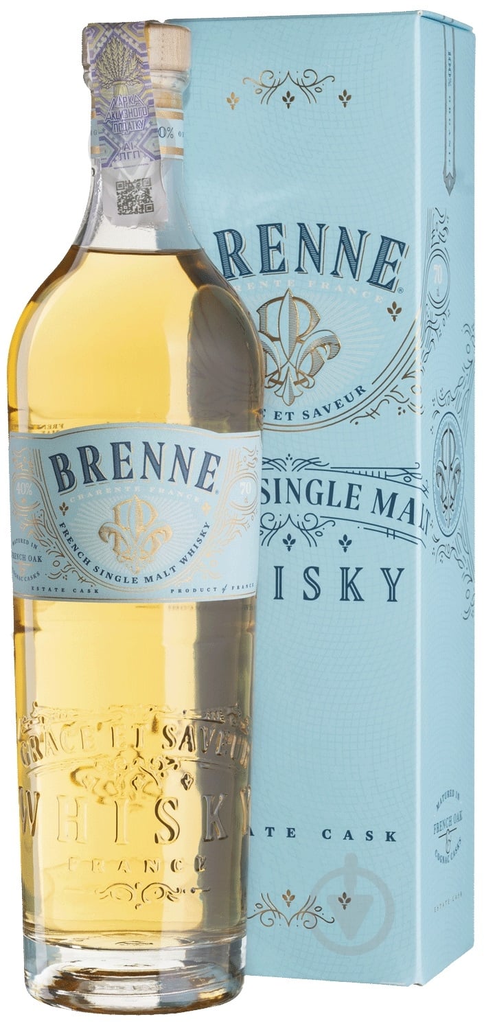 Віскі Brenne Estate Cask односолодовий 0,7 л - фото 1 Віскі Brenne Estate Cask односолодовий 0,7 л - фото 1