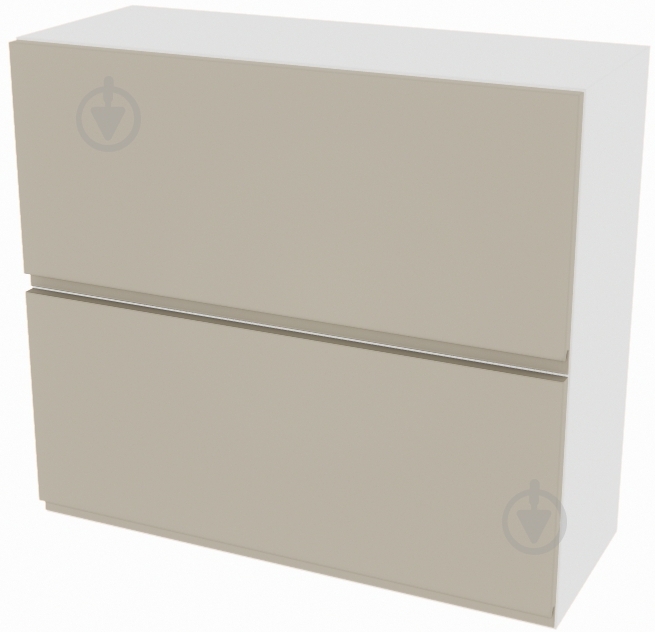 Шкаф Влада (В 80Б/80БСк) айвори/белый - фото 1 Шкаф Влада (В 80Б/80БСк) айвори/белый - фото 1