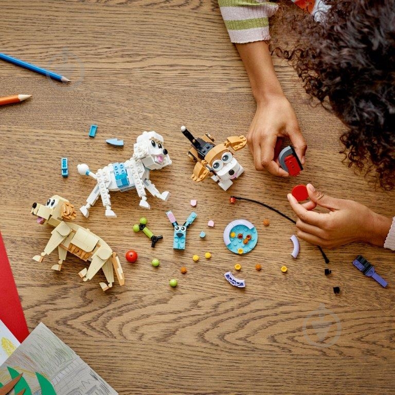 Конструктор LEGO Creator Очаровательные собаки 31137 - фото 5