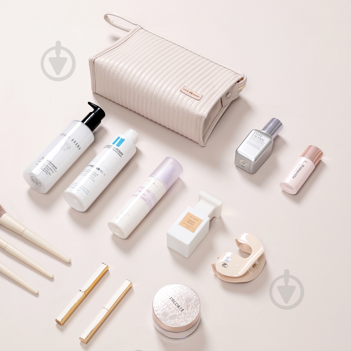 Косметичка-органайзер МВМ TH-20 BEIGE - фото 4 Косметичка-органайзер МВМ TH-20 BEIGE - фото 4