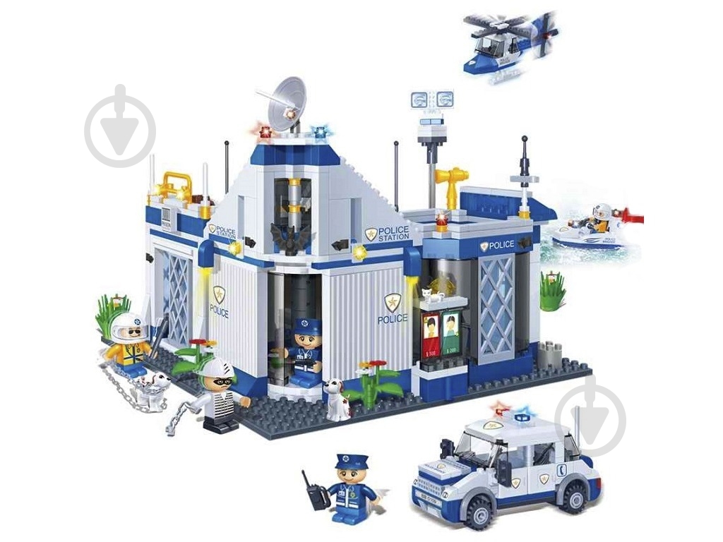 Конструктор BanBao Полицейский участок Police Series 8341 - фото 1