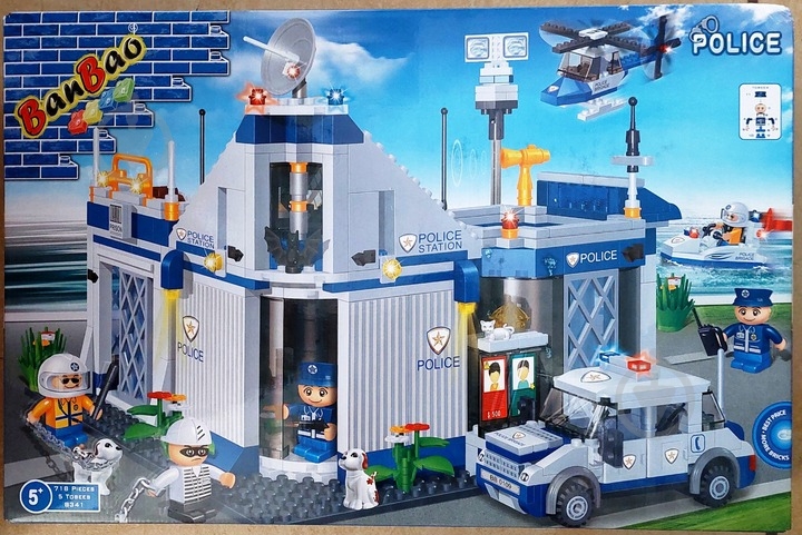 Конструктор BanBao Полицейский участок Police Series 8341 - фото 2