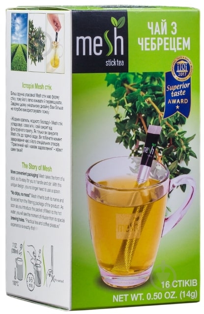 Чай MESH с чабрецем 16 шт. 14 г - фото 1