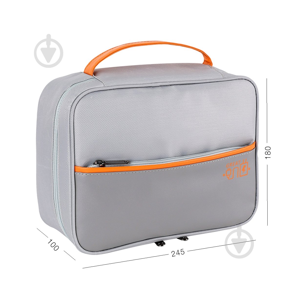 Косметичка-органайзер МВМ TH-21 GRAY - фото 4 Косметичка-органайзер МВМ TH-21 GRAY - фото 4