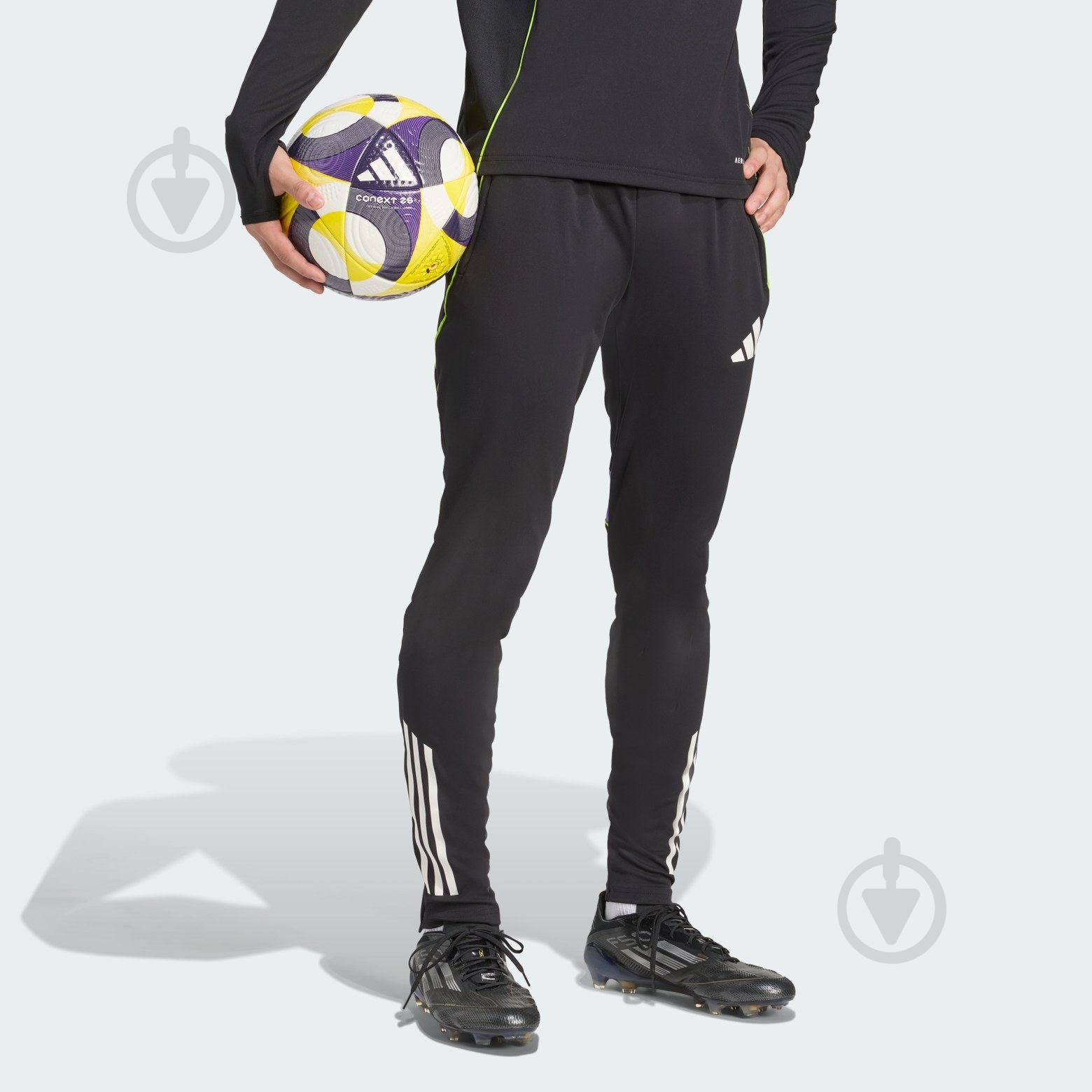 Брюки Adidas TIRO25C TR PNT JW4356 р. L черный - фото 3