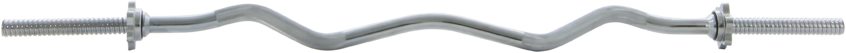 Гриф c замками InterAtletika 120 см В2-12 - фото 1