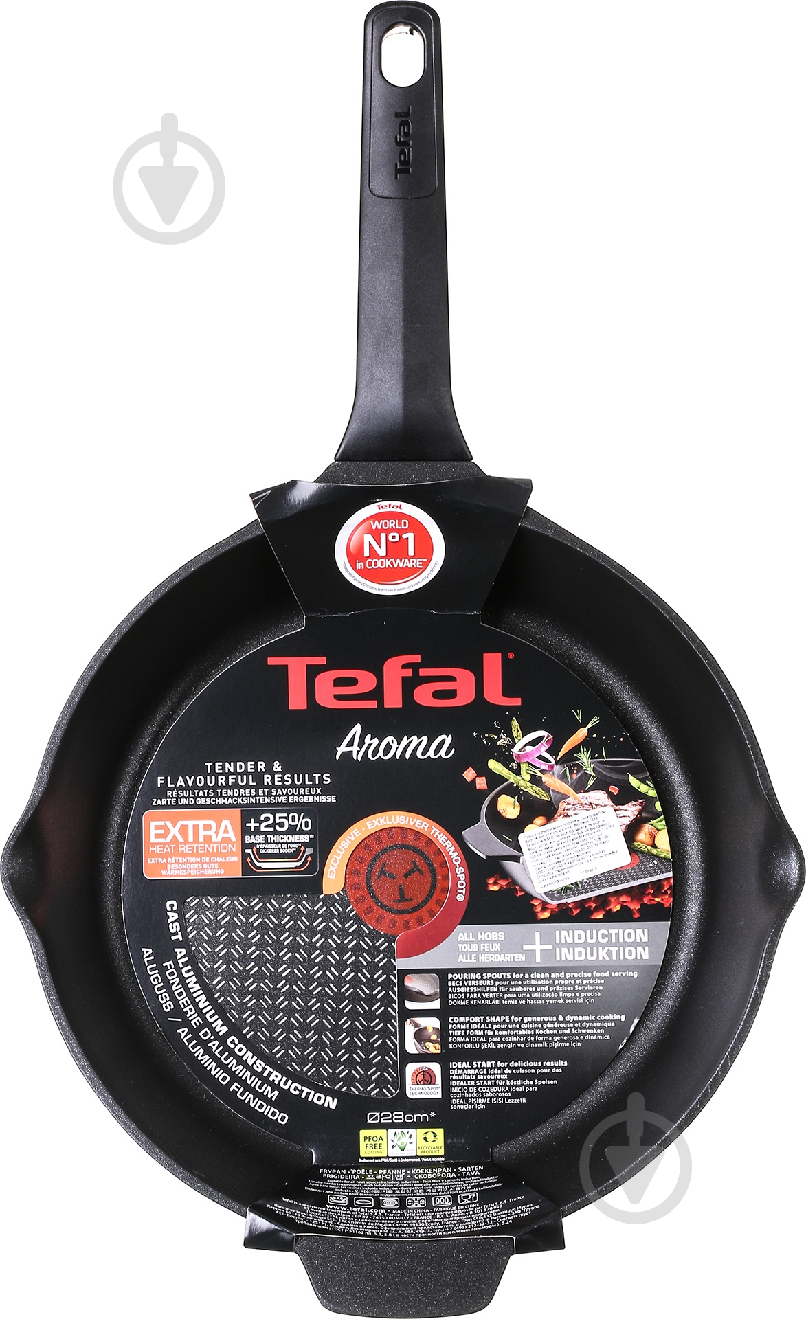 Сковорода Tefal Aroma 26 см - фото 4 Сковорода Tefal Aroma 26 см - фото 4