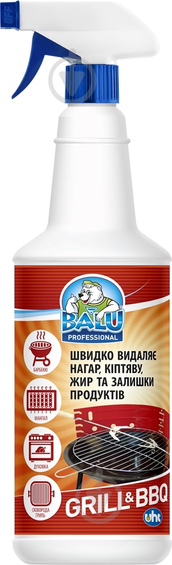 Моющее средство Grill & BBQ 1 л Balu Professional - фото 1 Моющее средство Grill & BBQ 1 л Balu Professional - фото 1