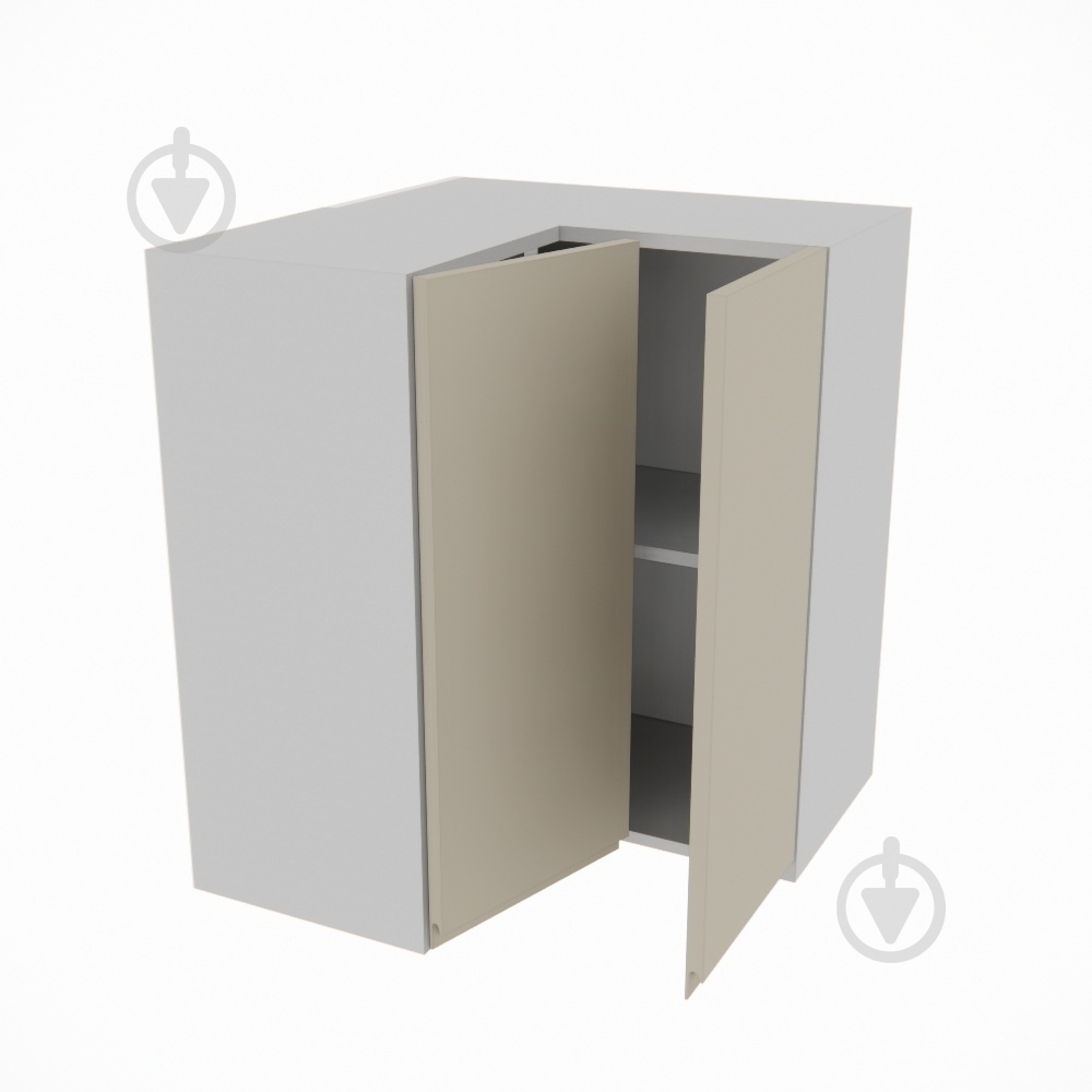 Шафа Влада (В 60х60 прямий (720)права) айворі/попелястий - фото 2 Шафа Влада (В 60х60 прямий (720)права) айворі/попелястий - фото 2